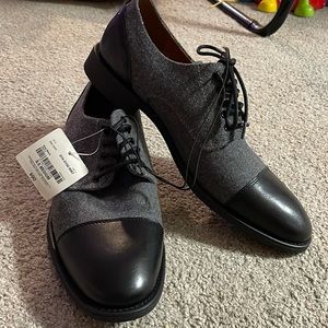 JF J.Ferrar Mens Hyde Oxford Shoes - 9.5M